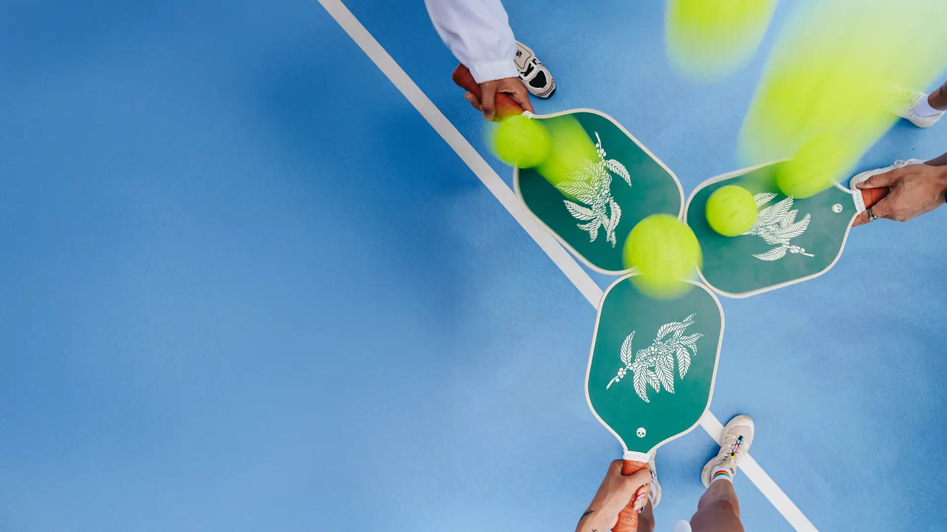 Picture behind 'Pickleball Sale'